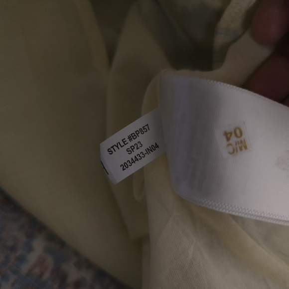 J.Crew Palermo Linen Smocked-Waist Floral Mini Dress Size Spring 2023 - Picture 11 of 14